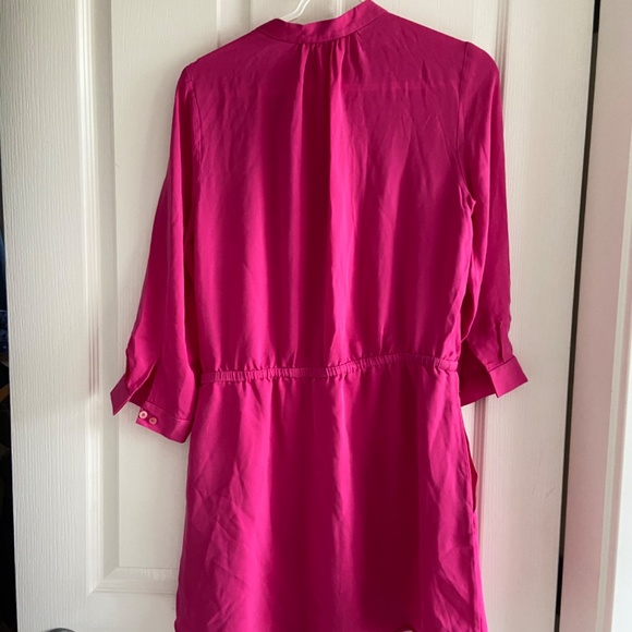 Babaton silk pink dress - Picture 2 of 3